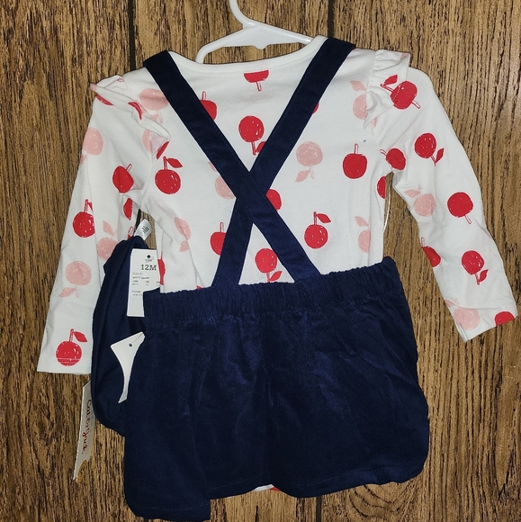 Cat & jack | apple overalls - Picture 3 of 3
